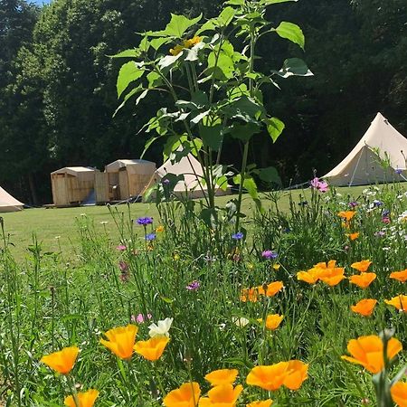 Au Pre Fleuri Eco Glamping Hotel Le Lindois Exterior foto
