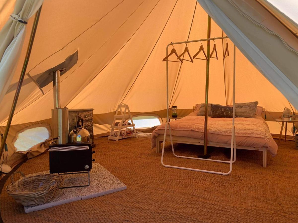Au Pre Fleuri Eco Glamping Hotel Le Lindois Exterior foto