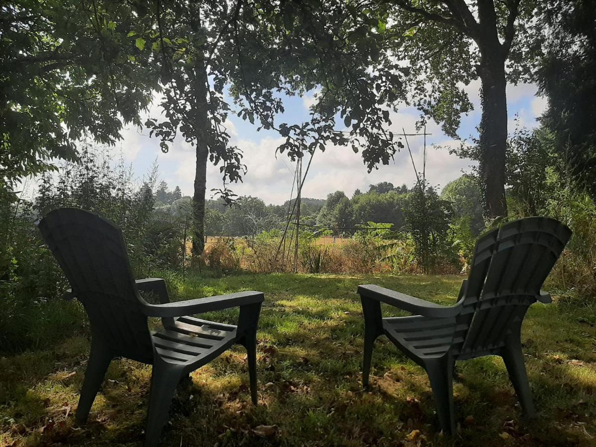 Au Pre Fleuri Eco Glamping Hotel Le Lindois Exterior foto